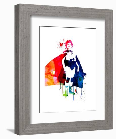 Nacho Watercolor-Lora Feldman-Framed Art Print