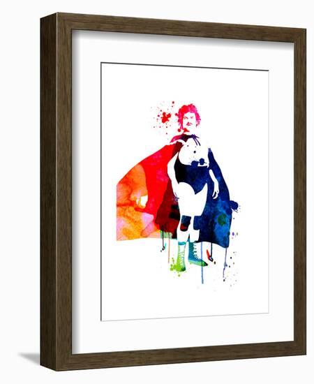 Nacho Watercolor-Lora Feldman-Framed Art Print