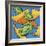 Nachos With Jalapen?os On Blue-Ron Magnes-Framed Giclee Print