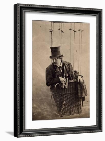 Nadar (Félix Tournachon) dans sa nacelle-Paul Nadar-Framed Giclee Print