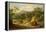 Nadderwater Near Exeter, C.1825-James Leakey-Framed Premier Image Canvas