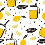 Hand Drawn Lemonade-Nadezda Barkova-Art Print