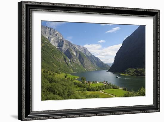 Naeroyfjorden, Near Bakka, Sogn Og Fjordane, UNESCO World Heritage Site, Norway-Gary Cook-Framed Photographic Print