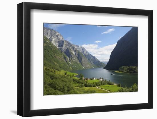 Naeroyfjorden, Near Bakka, Sogn Og Fjordane, UNESCO World Heritage Site, Norway-Gary Cook-Framed Premium Photographic Print