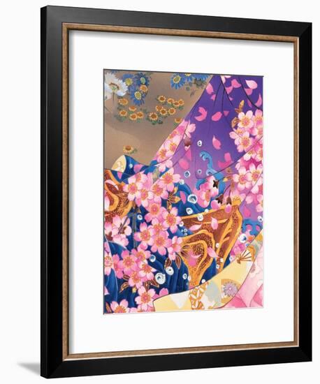 Nagare-Haruyo Morita-Framed Art Print