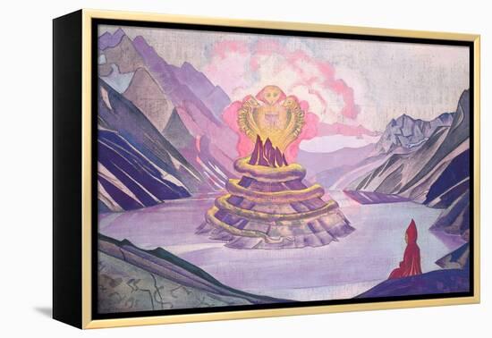 Nagarjuna Conqueror of the Serpent, 1925-Nicholas Roerich-Framed Premier Image Canvas