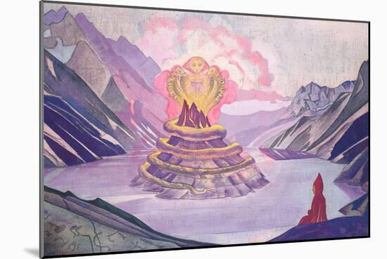 Nagarjuna Conqueror of the Serpent, 1925-Nicholas Roerich-Mounted Giclee Print