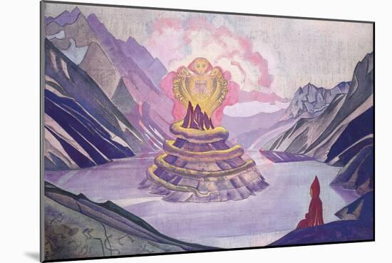 Nagarjuna Conqueror of the Serpent, 1925-Nicholas Roerich-Mounted Giclee Print