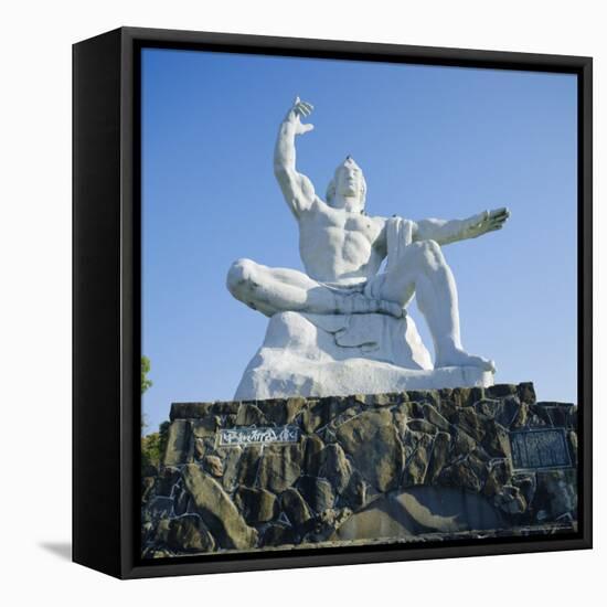 Nagasaki Peace Park, Peace Statue, Nagasaki, Japan-Christopher Rennie-Framed Premier Image Canvas