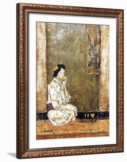 Nagisa-Charlotte Derain-Framed Art Print