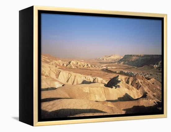 Nahal Zin, Negev Desert, Israel-Jon Arnold-Framed Premier Image Canvas