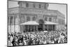 Nahas Pasha's visit to Dome of the Rock, 1943-null-Mounted Photographic Print