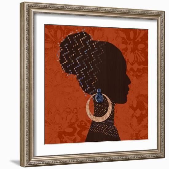 Nairobi Spice 1-Bella Dos Santos-Framed Art Print