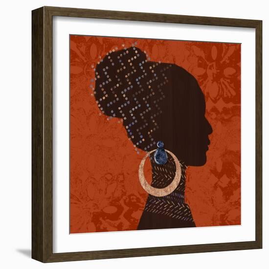 Nairobi Spice 1-Bella Dos Santos-Framed Art Print