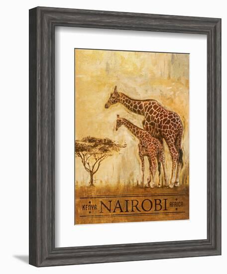Nairobi-Patricia Pinto-Framed Art Print