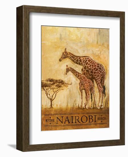 Nairobi-Patricia Pinto-Framed Art Print