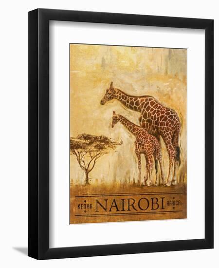 Nairobi-Patricia Pinto-Framed Art Print