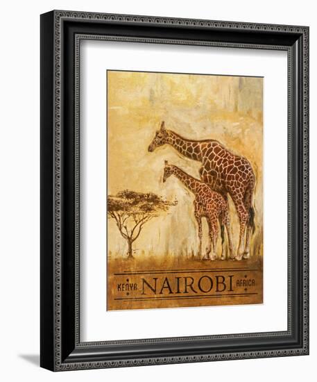 Nairobi-Patricia Pinto-Framed Art Print