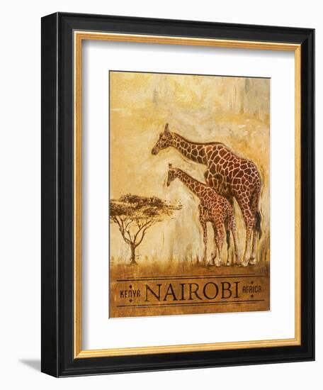 Nairobi-Patricia Pinto-Framed Art Print