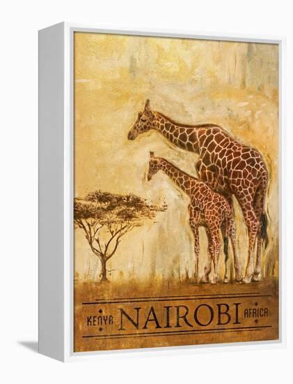 Nairobi-Patricia Pinto-Framed Stretched Canvas