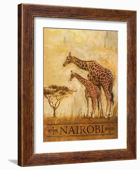 Nairobi-Patricia Pinto-Framed Art Print