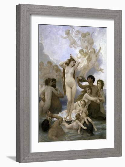 Naissance de Venus-William Adolphe Bouguereau-Framed Giclee Print