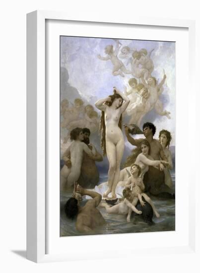 Naissance de Venus-William Adolphe Bouguereau-Framed Giclee Print
