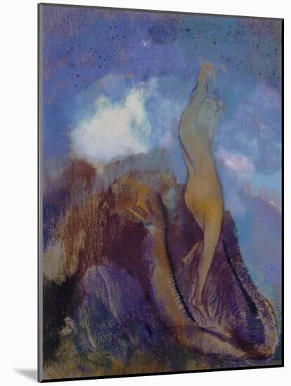 Naissance de Vénus-Odilon Redon-Mounted Giclee Print