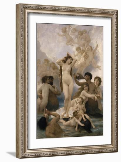 Naissance de Vénus-William Adolphe Bouguereau-Framed Giclee Print