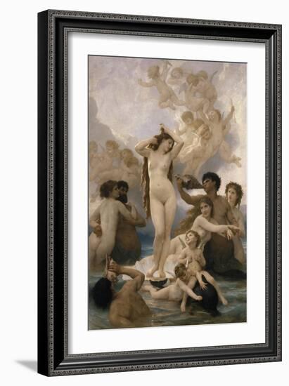 Naissance de Vénus-William Adolphe Bouguereau-Framed Giclee Print