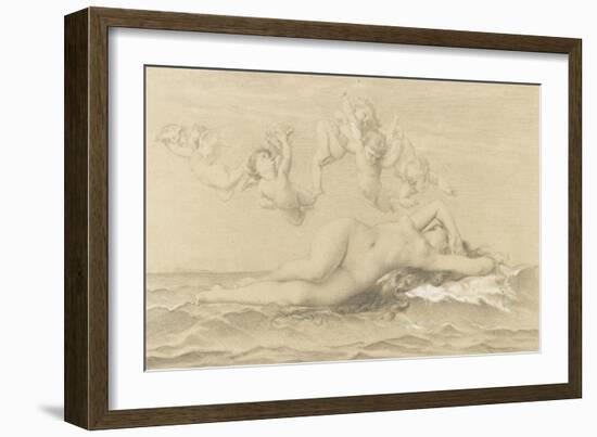 Naissance de Vénus-Alexandre Cabanel-Framed Giclee Print