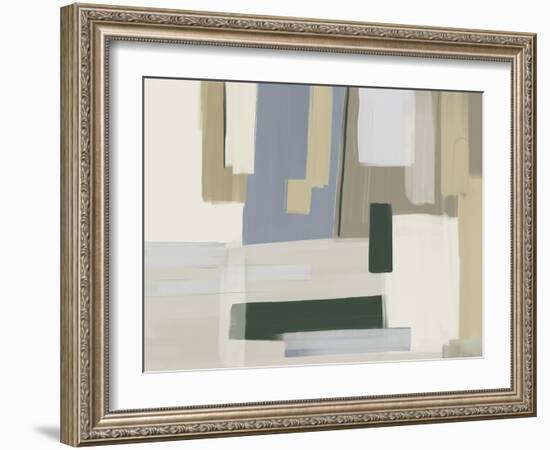 Naive Blocks - Stroke-Aria Ellis-Framed Giclee Print