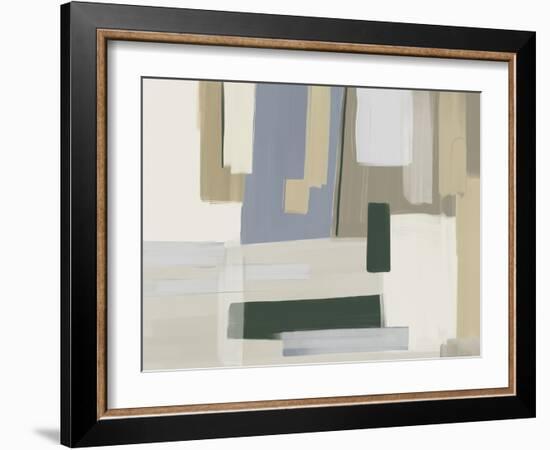 Naive Blocks - Stroke-Aria Ellis-Framed Giclee Print