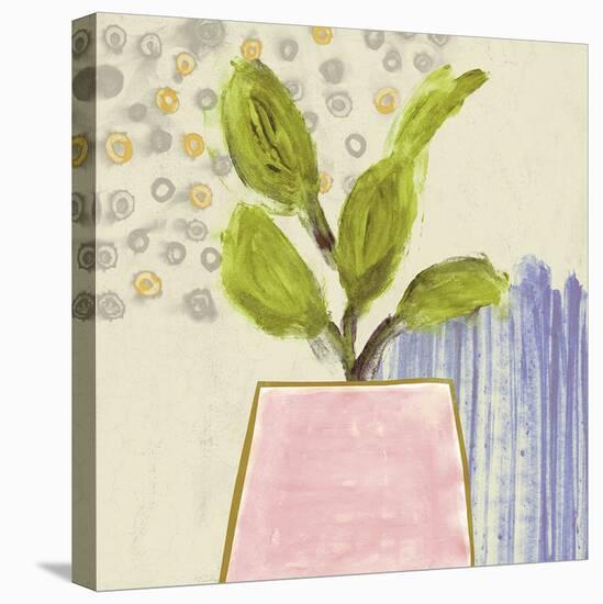 Naive Bud - Grow-Lottie Fontaine-Framed Stretched Canvas