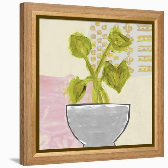 Naive Bud - Shoot-Lottie Fontaine-Framed Stretched Canvas