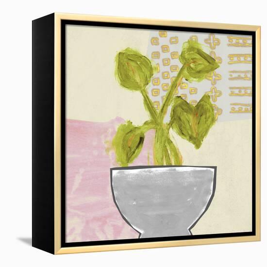 Naive Bud - Shoot-Lottie Fontaine-Framed Stretched Canvas