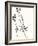 Naive Flower Sketch IV-Jennifer Goldberger-Framed Art Print