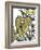 Naive Foliage IV-June Vess-Framed Art Print