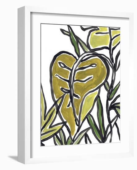 Naive Foliage IV-June Vess-Framed Art Print