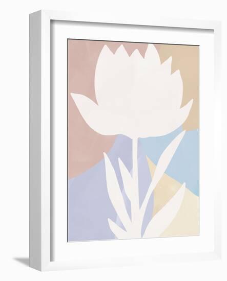 Naive Lillies - Spry-Aria Ellis-Framed Giclee Print