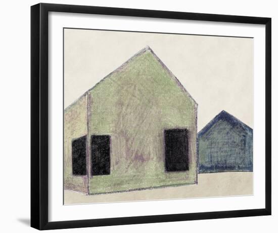 Naive Shelter - Harbor-Midori Greyson-Framed Giclee Print