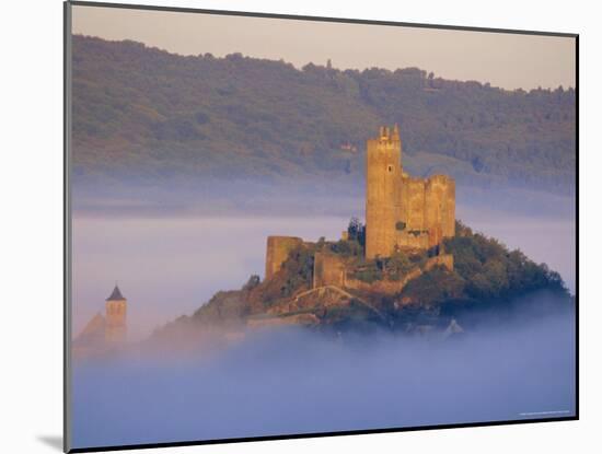 Najac Castle, Aveyron, Midi Pyrenees, France, Europe-Charles Bowman-Mounted Photographic Print