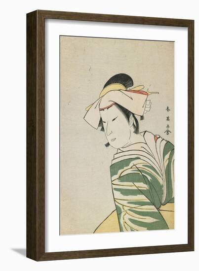 Nakamura Noshio II as Tonase, 1795-Katsukawa Shun'ei-Framed Giclee Print