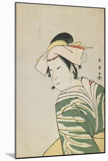 Nakamura Noshio II as Tonase, 1795-Katsukawa Shun'ei-Mounted Giclee Print