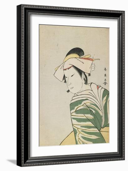 Nakamura Noshio II as Tonase, 1795-Katsukawa Shun'ei-Framed Giclee Print