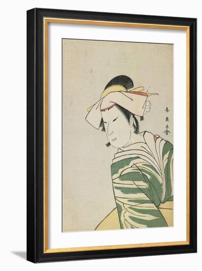 Nakamura Noshio II as Tonase, 1795-Katsukawa Shun'ei-Framed Giclee Print