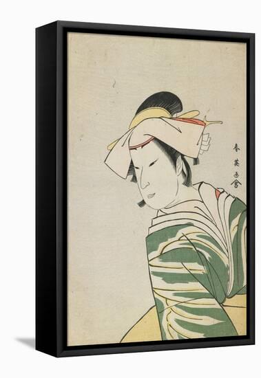 Nakamura Noshio II as Tonase, 1795-Katsukawa Shun'ei-Framed Premier Image Canvas