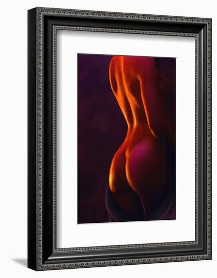 Naked Back-Richard Desmarais-Framed Art Print