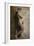 Naked female model, profile, 1886-Vilhelm Hammershoi-Framed Giclee Print