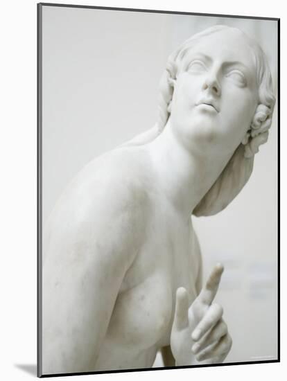 Naked Figure of Eve Listening to the Voice in White Marble, c.1842-Edward Hodges Baily-Mounted Photographic Print